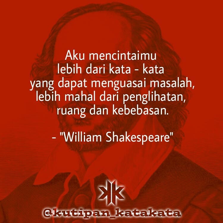  William  Shakespeare  Quotes Kata  Bijak Kata  Mutiara 