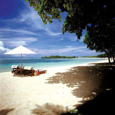 Gambar Foto Keren Pemandangan Pantai Nusa Dua Bali