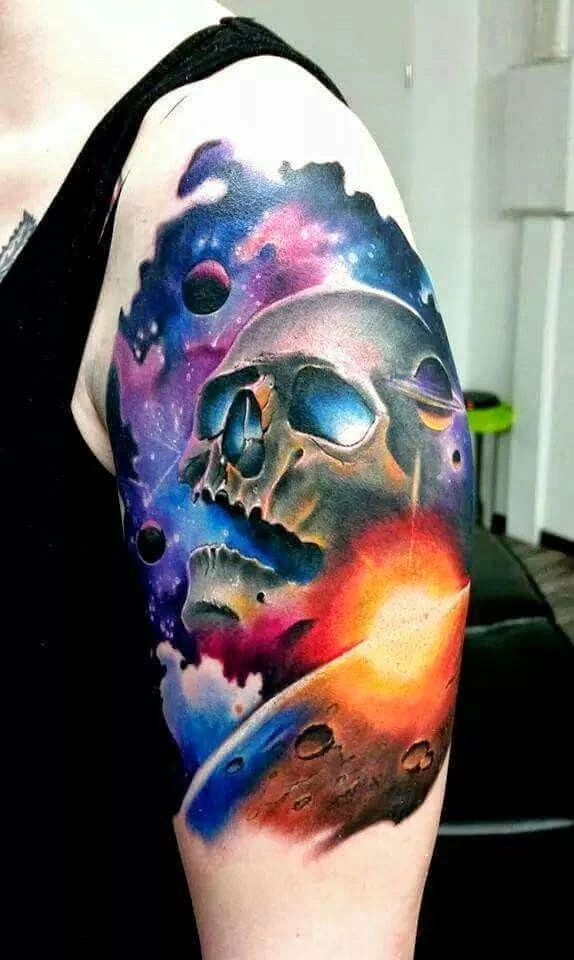 tatuajes del espacio