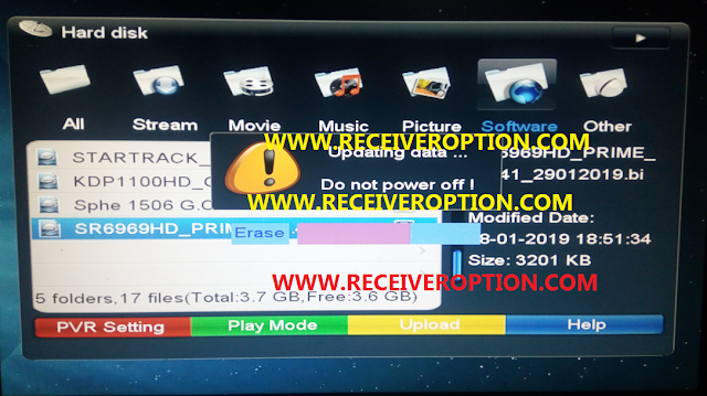 STAR SAT SR-6969 HD PRIME POWERVU KEY NEW SOFTWARE