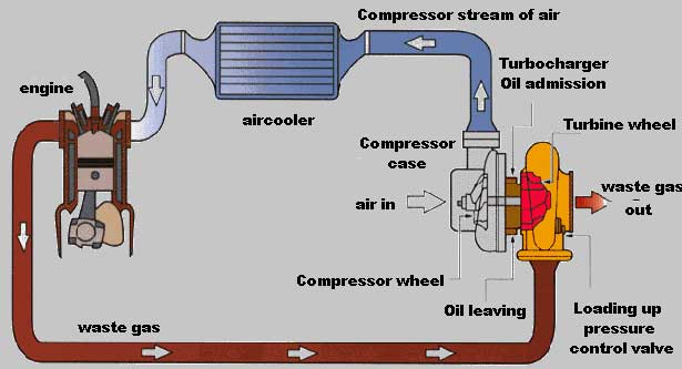 Turbo Engine Diagram