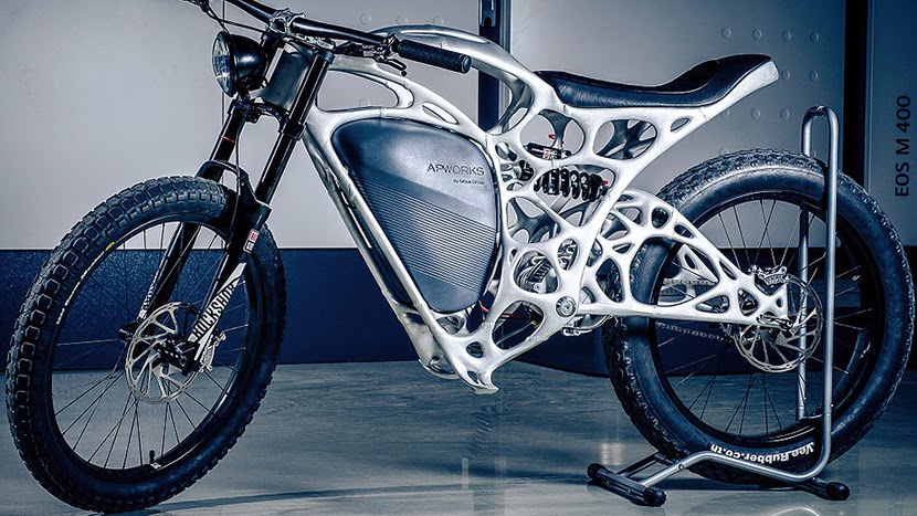 Light Rider, la primera motocicleta impresa en 3D