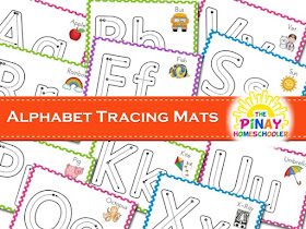 Alphabet Tracing Mats (Uppercase and Lowercase)