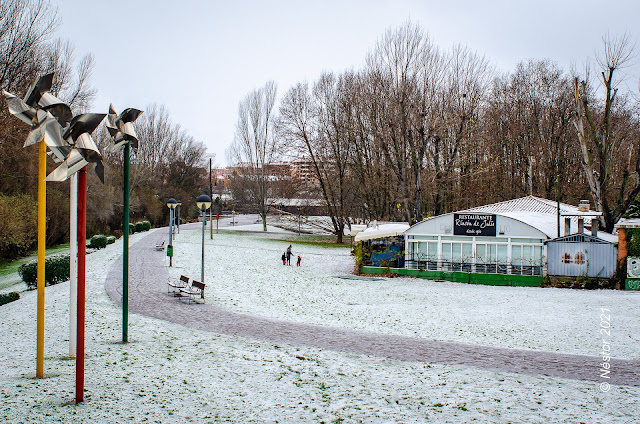 Logroño nevado enero 2021