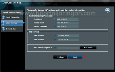 Tutorial Cara Setting Wireless Router ASUS RT-N12