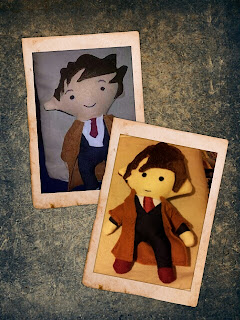 Two different 10th Doctor/David Tennant Plushies