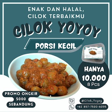 Cilok Yoyoy Porsi Kecil