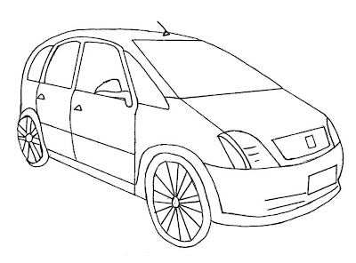 desenho de carro feature