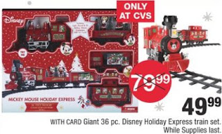 Giant 36 Pc. Disney Holiday Express Train Set