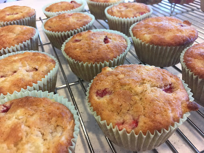 GF Strawberry Pineapple Coconut Muffins