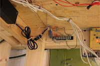 Automotive-type relays used to switch on accessory 1 & 2 circuits