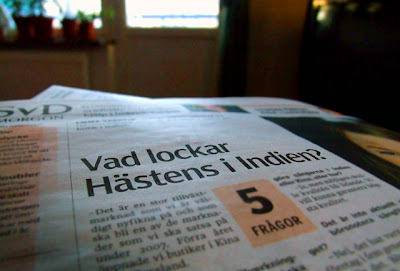 Vad lockar Hästens till Indien?