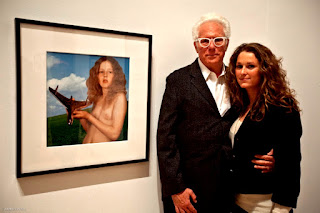 "Blind Faith" de Bob Seidemann na exposição "Who shot rock & roll" do Brooklyn Museum em 2009 (foto de Eric Weiss).