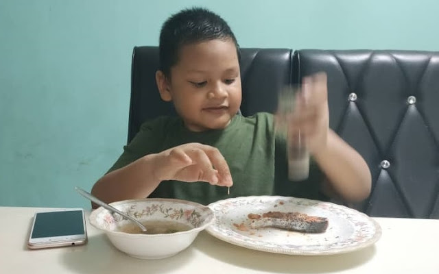 Hariz makan