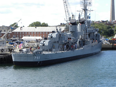 Boston Harbor USS Cassin Young