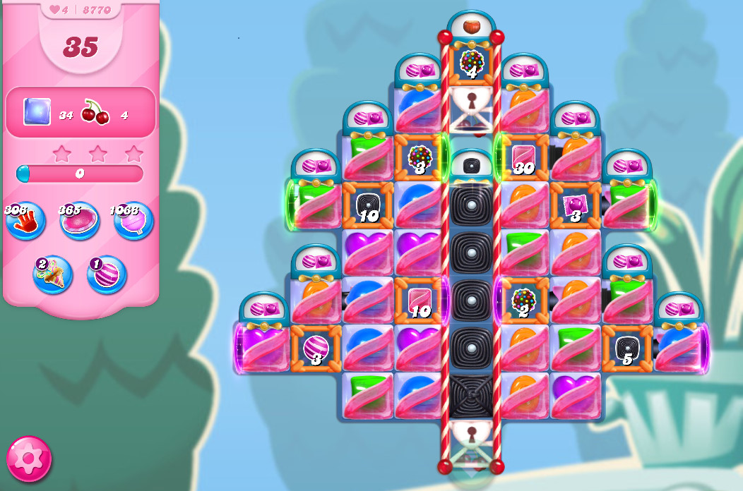 Candy Crush Saga level 8770