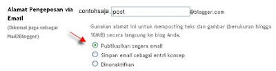 post by email