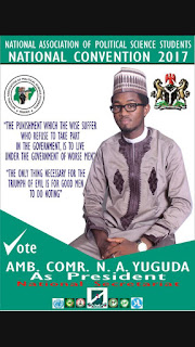 Vote Yuguda As NAPSS National President