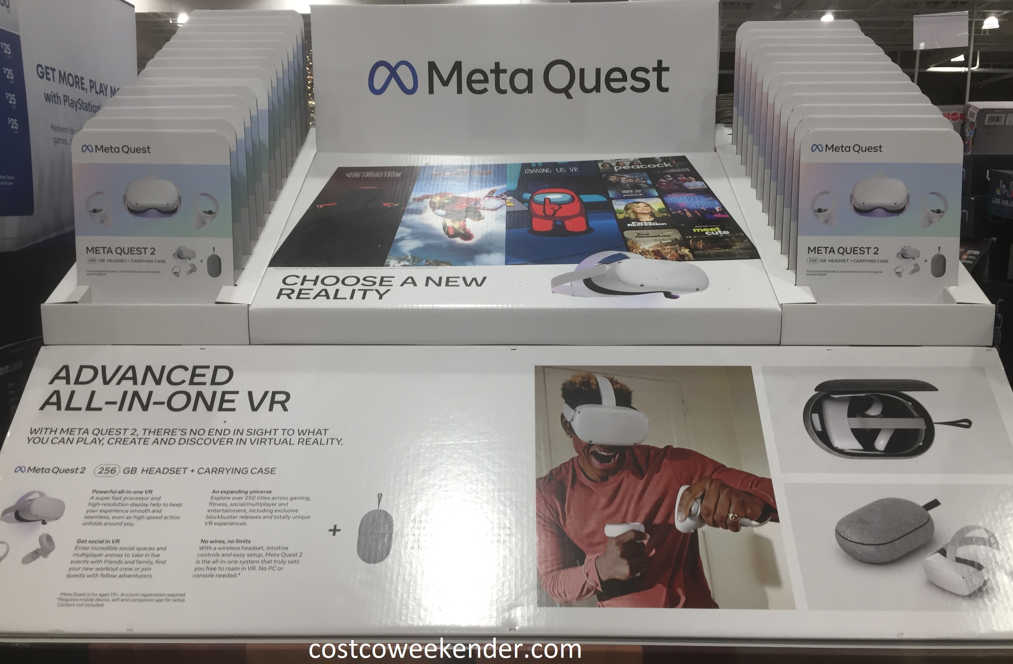 Meta Quest 2 — Advanced All-In-One Virtual Reality Headset — 256 GB Ge –