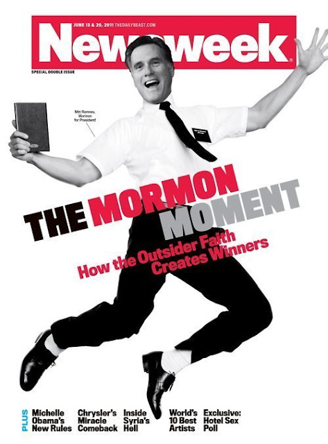 newsweek mormon. cover of Newsweek Magazine