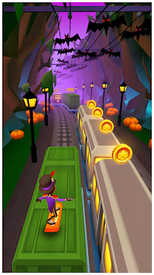 Subway Surfers new Orleans (halloween) unlimited coins and keys
