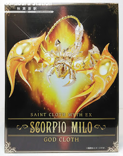 Saint Cloth Myth EX Scorpio Milo God Cloth - Tamashii Nations