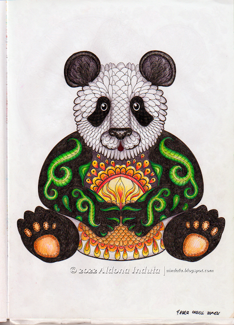 kolorowanka Panda