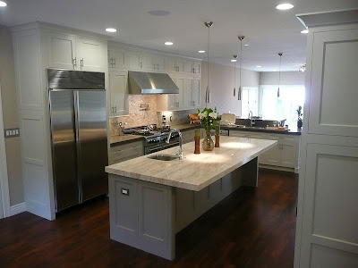 White Kitchen Islands