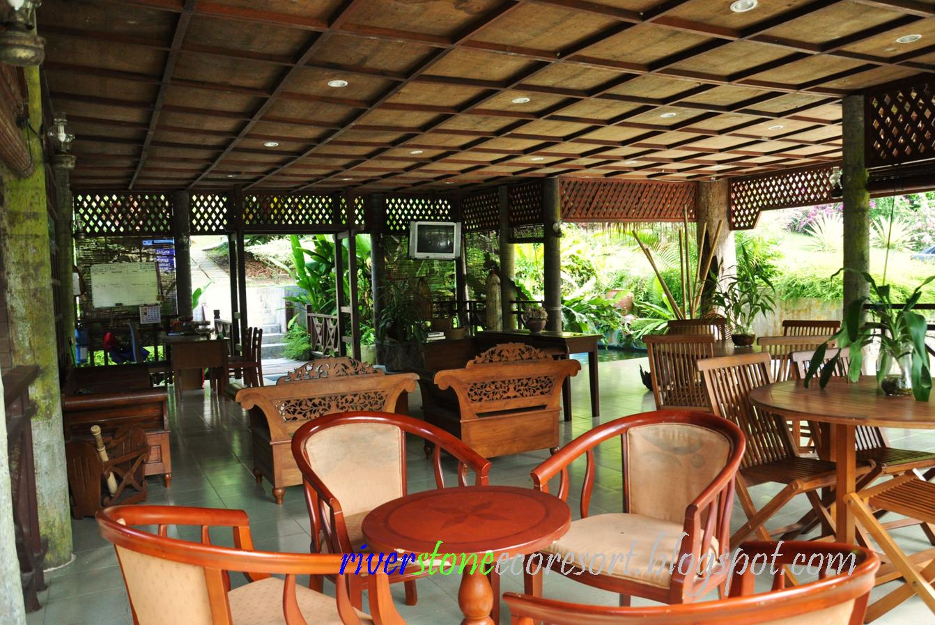 Riverstone Eco Resort: Restoran