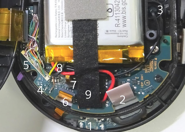 Sony WH-1000XM5 WH1000XM5 teardown