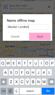 name offline map