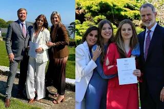 Princess Alexia and Princess Leonor graduate from UWC