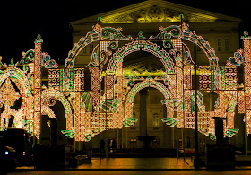 Bolshoi Theater at night 