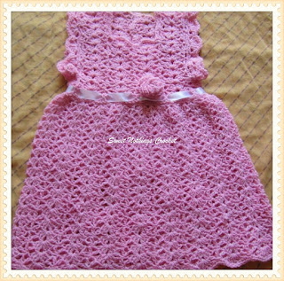 crochet baby dress