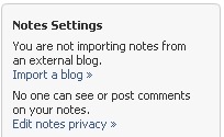Import a blog to Facebook