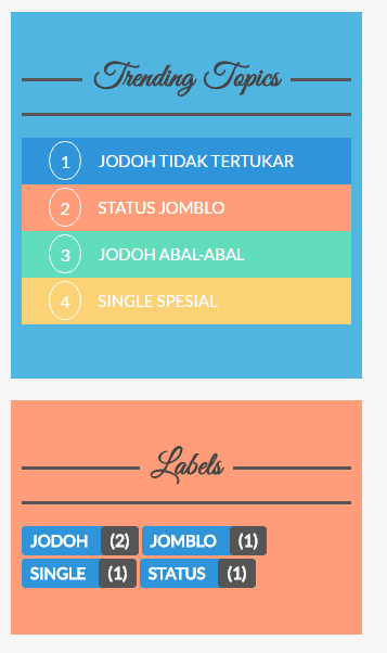 template blog
