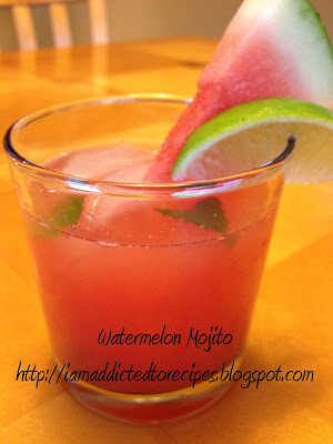 Watermelon Mojito | Addicted to Recipes