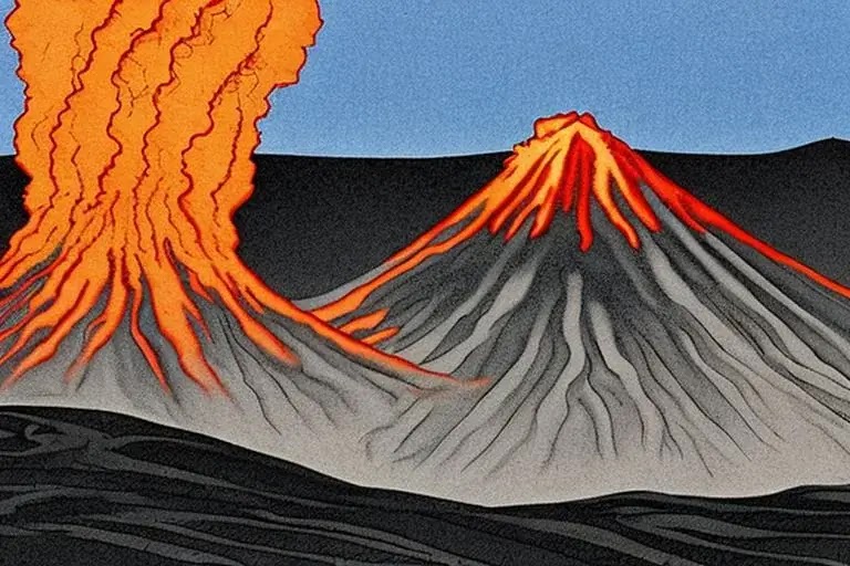 cuento el baile de los volcanes