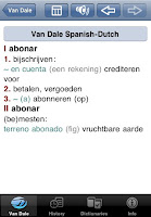 Van Dale Dutch <-> Spanish Pocket dictionary ipa v2.35