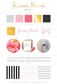 Brand Board by Jessica Marie Design