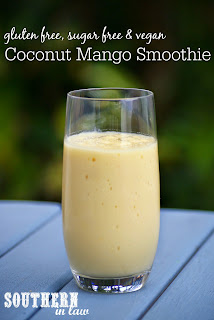 Healthy Mango Coconut Smoothie Recipe