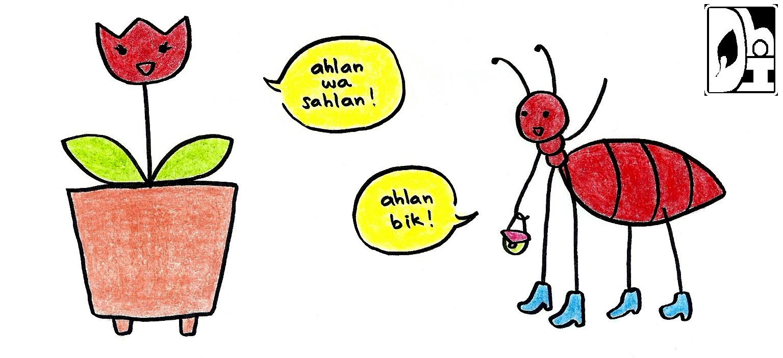 Komik Muslimah: ahlan wa sahlan