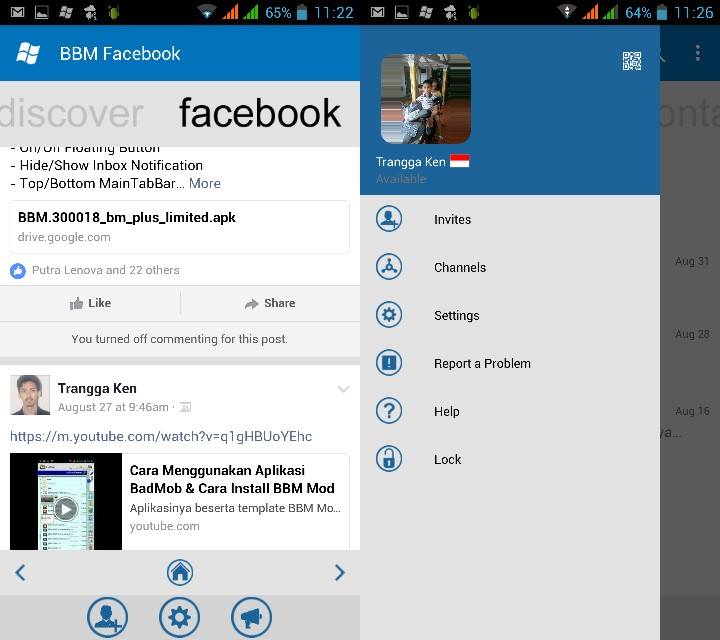 BBM Mod Style WindowsPhone Base 3.0.1.25 [WP] with 