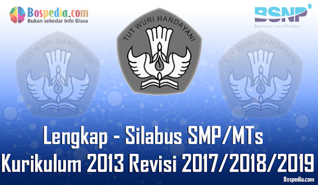Silabus Smp/Mts Semua Mata Pelajaran Kurikulum 2013 Revisi 2017/2018/2019