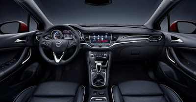 interior opel astra k