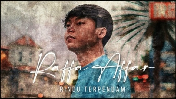 √ Lirik lagu Raffa Affar - Rindu Terpendam