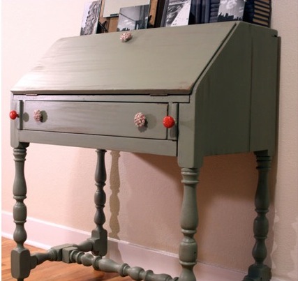 Painted desk