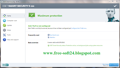 eset, smart, security, 6, beta, image, picture, logo, Eset smart security 6 beta