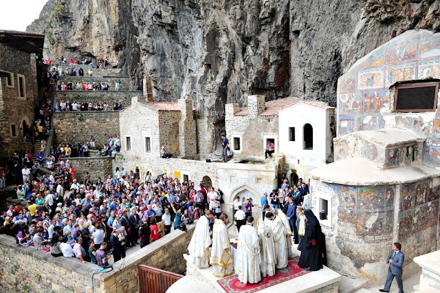 Στην Παναγία Σουμελά στον Πόντο τον Δεκαπενταύγουστο και φέτος ο Οικουμενικός Πατριάρχης