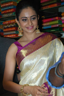 Rakul Preet Singh Saree Photo